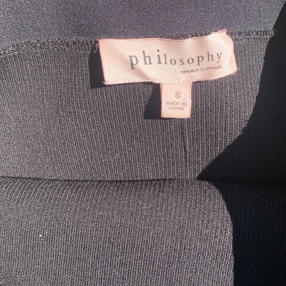 Philosophy Ribbed Pencil Skirt - Picture 14 of 14